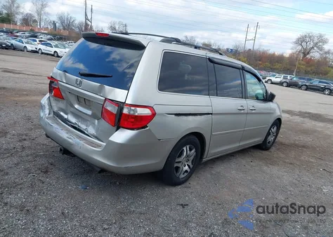 2007 Honda Odyssey Ex-L z USA, uszkodzony, nr VIN 5FNRL38717B414403